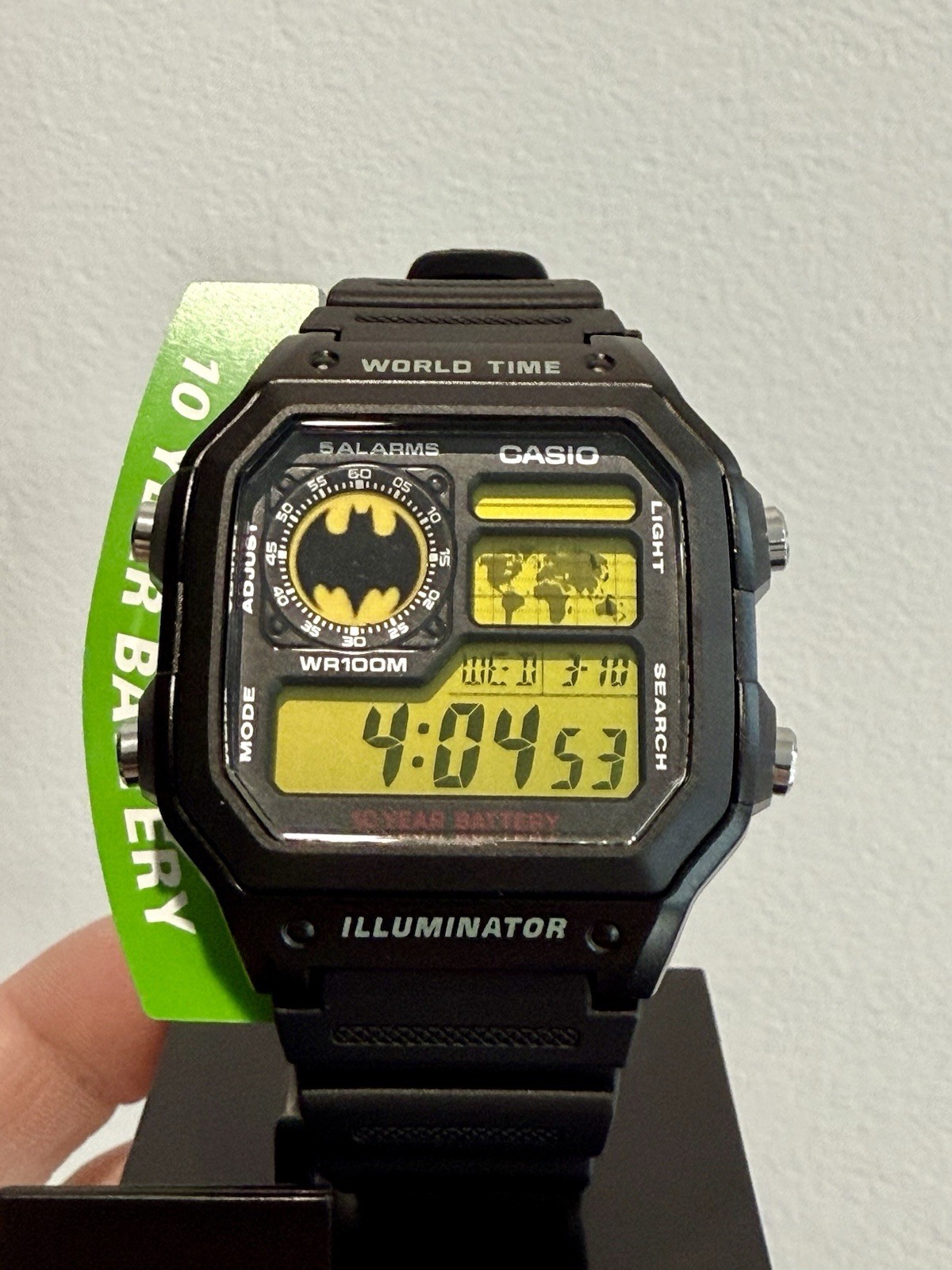 Custom Batman Watch – Casio Royale AE1200