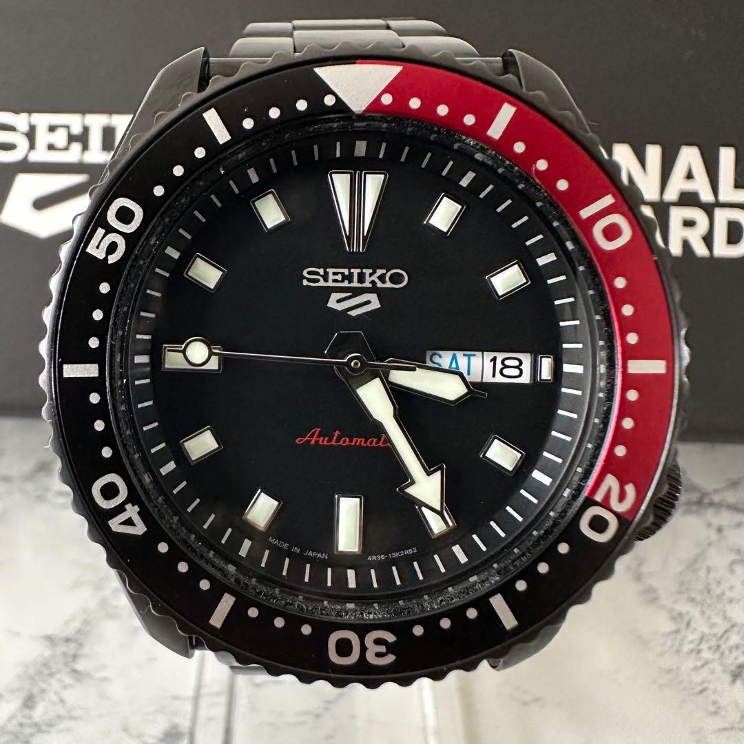 Good Condition SEIKO 5 JOURNAL STANDARD Collaboration SBSA189