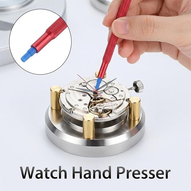 3 Pcs Watch Hand Press Tool, Watch Hand Setting Tool, Presser Pusher Fitting Set