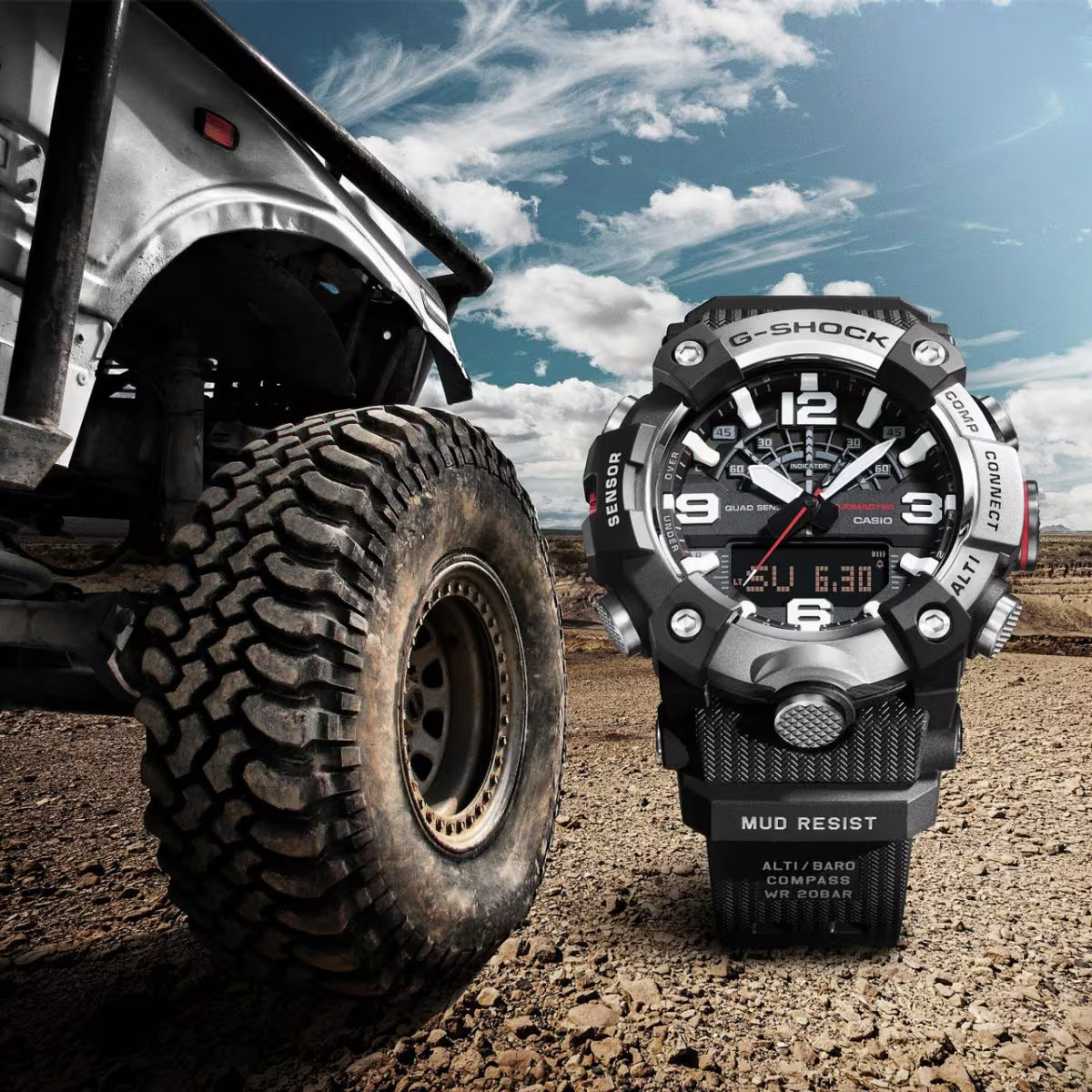 CASIO G-SHOCK GG-B100XM-1A MASTER OF G – LAND MUDMASTER Bluetooth Carbon resin
