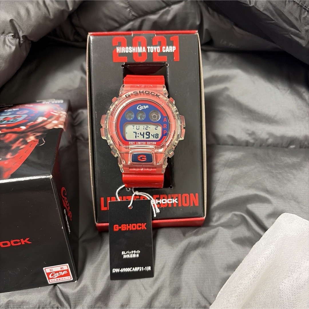 Hiroshima Toyo Carp G-Shock (2021 model) DW 6900 No.gs2752