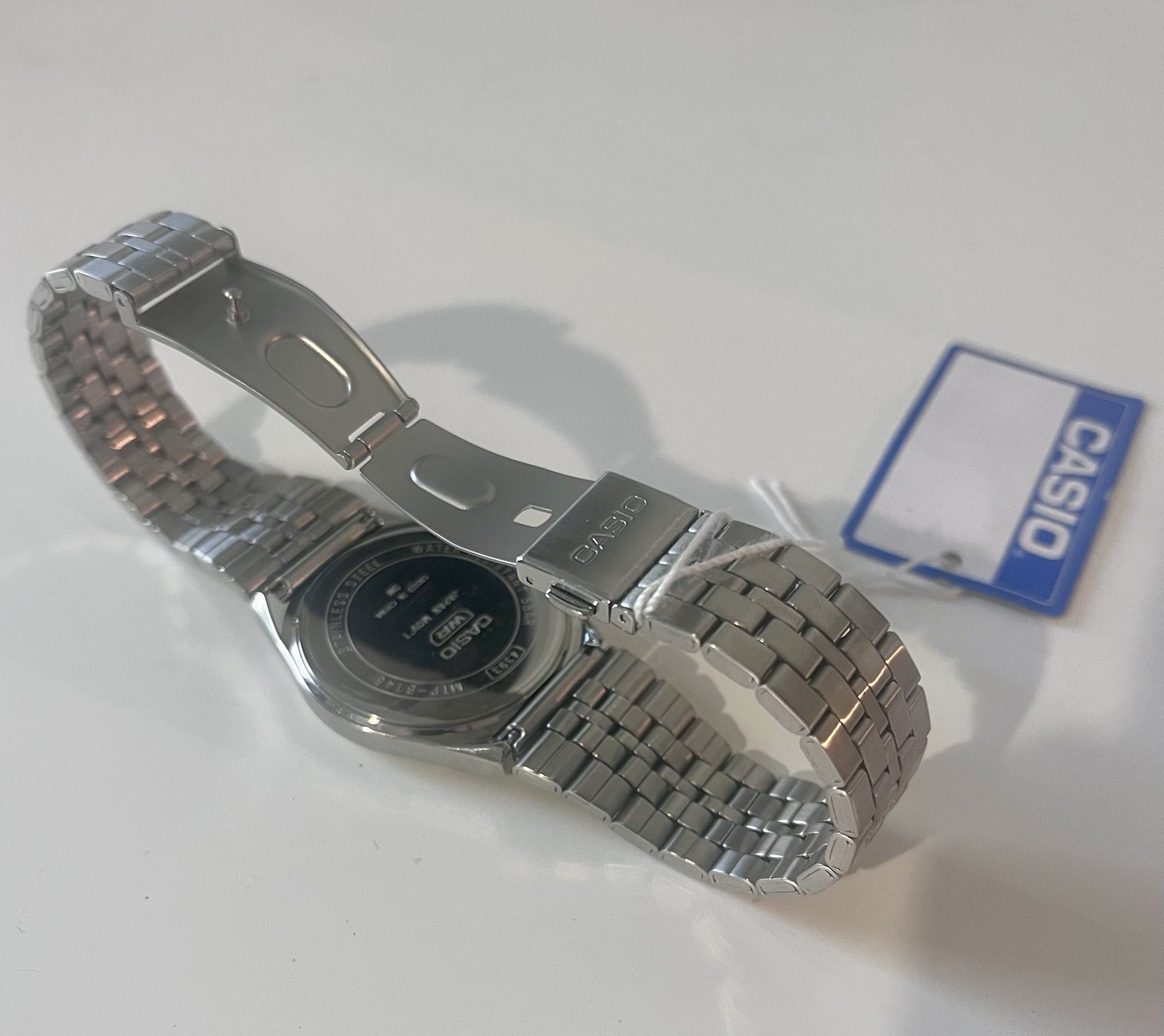 Casio MTP-B145D-2A1 Turquoise Blue Dial 36mm Nos Rare Tiffany Blue