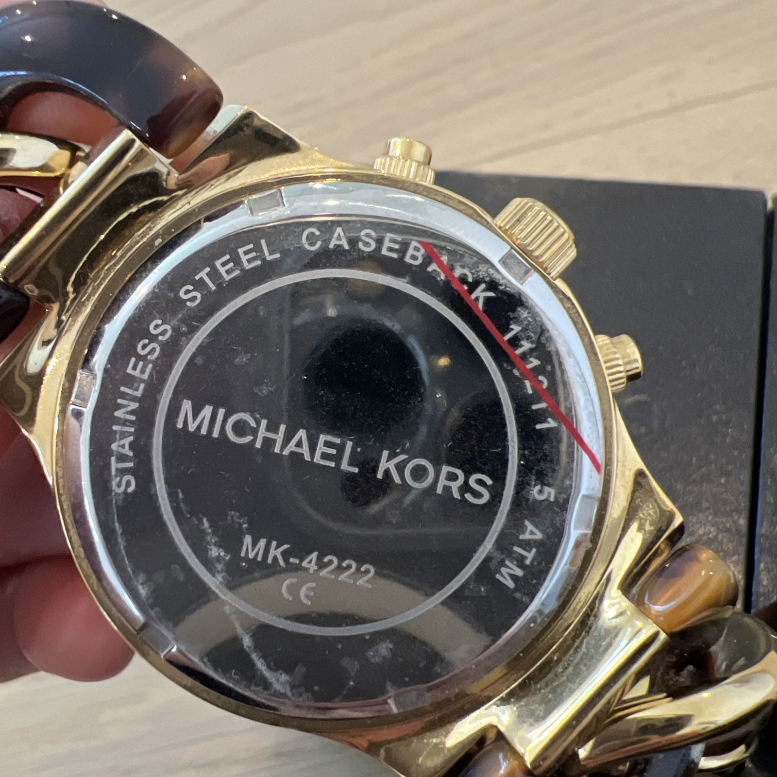 2 Michael Kors Womens Watch Jet Set MK5039, Runway MK2256 Leather Tortoise Shell