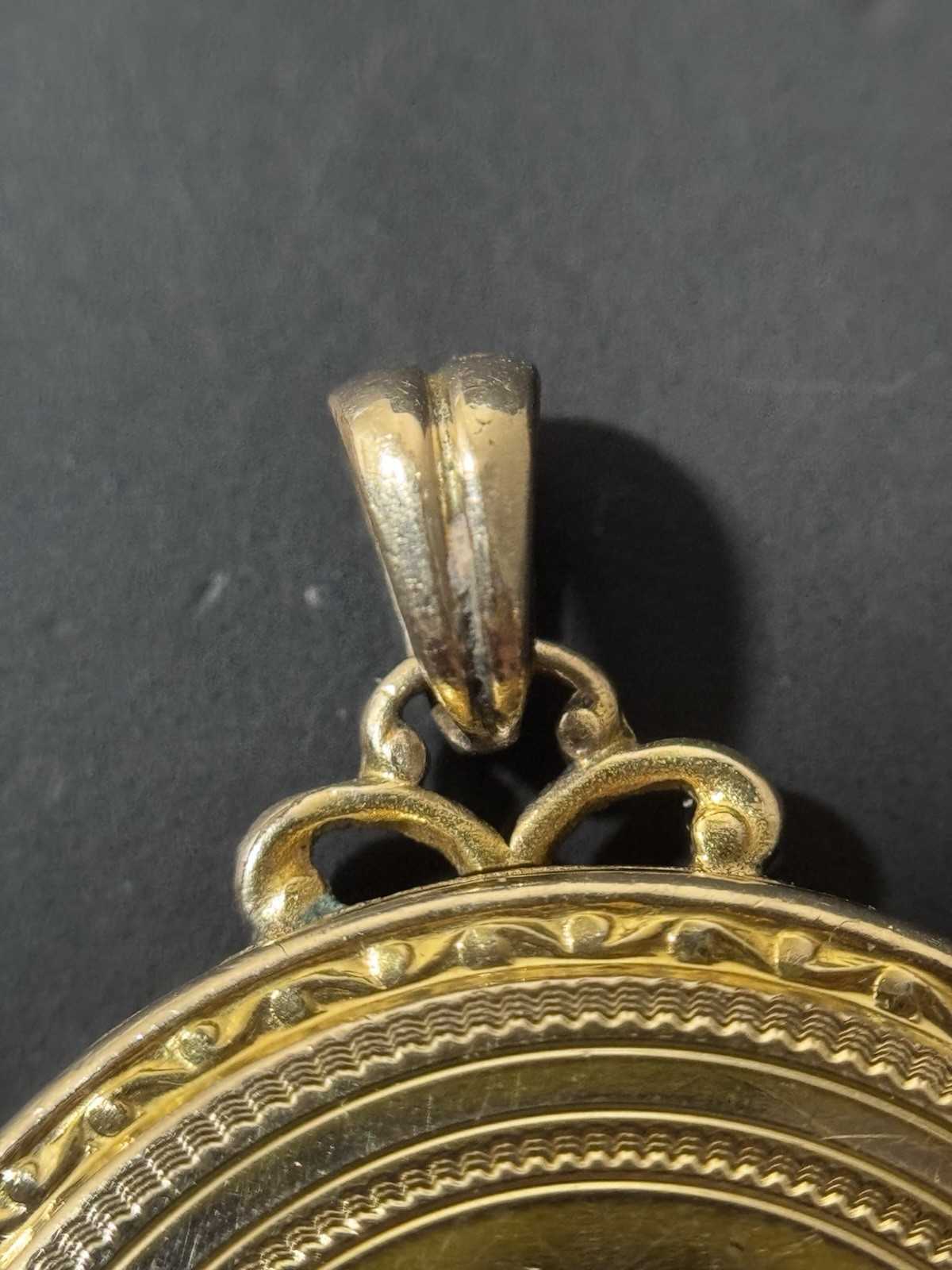 Vintage Hayward 12K Gold Filled Dartmouth College Locket Pendant