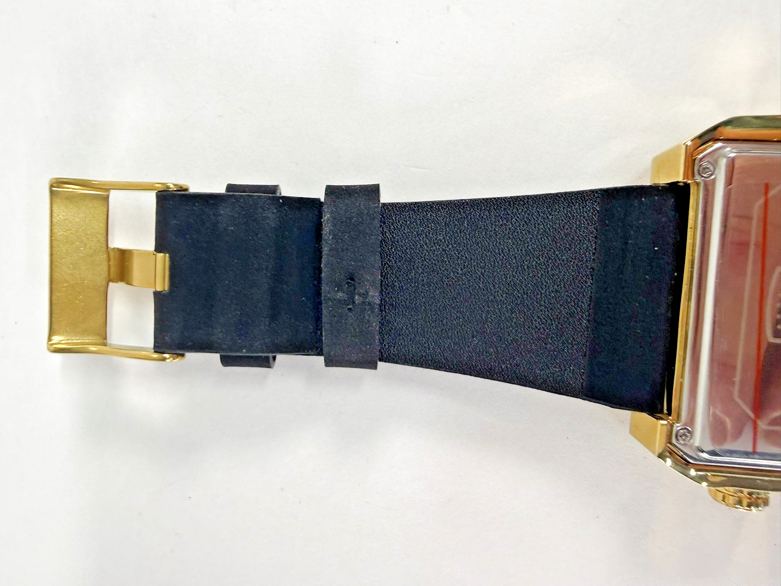 Poedagar 54mm+ Triple Time Zone Watch Gold Tone Analog Digital