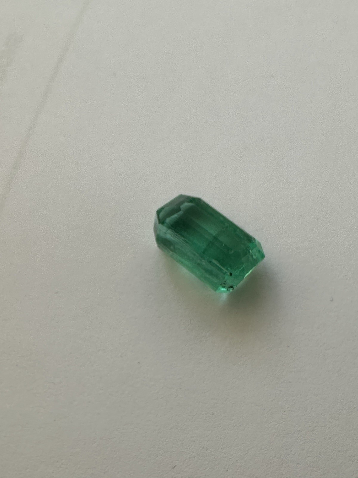 Natural Panjshir Emerald Green Transparent Gemstone 6.65 ct Loose