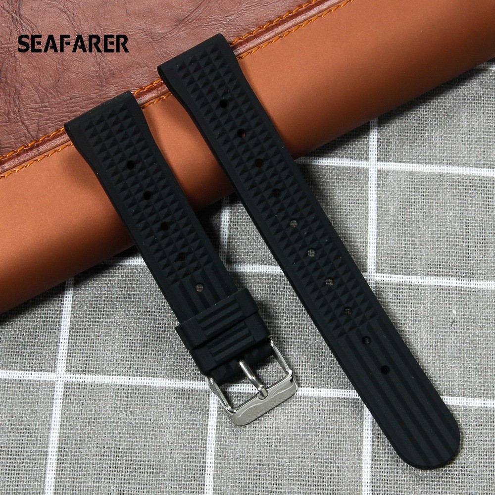 For Seiko Diver SRP777J1 Quality Waterproof Silicone Watch Band Strap 20 22mm