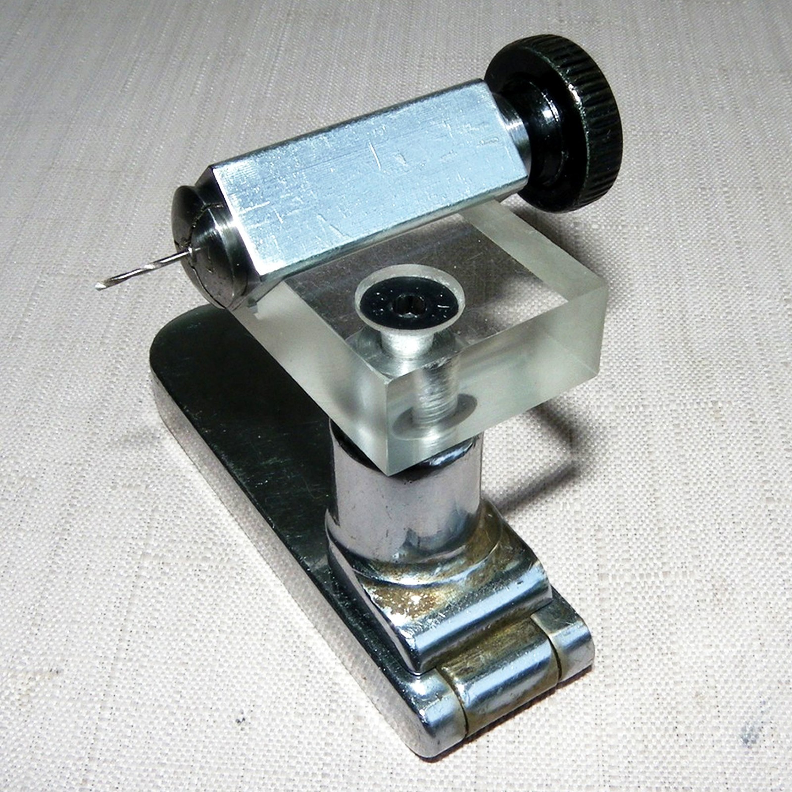 WATCHMAKER 8MM WW LATHE SAW TABLE AND COLLET HOLDER LEVIN STYLE