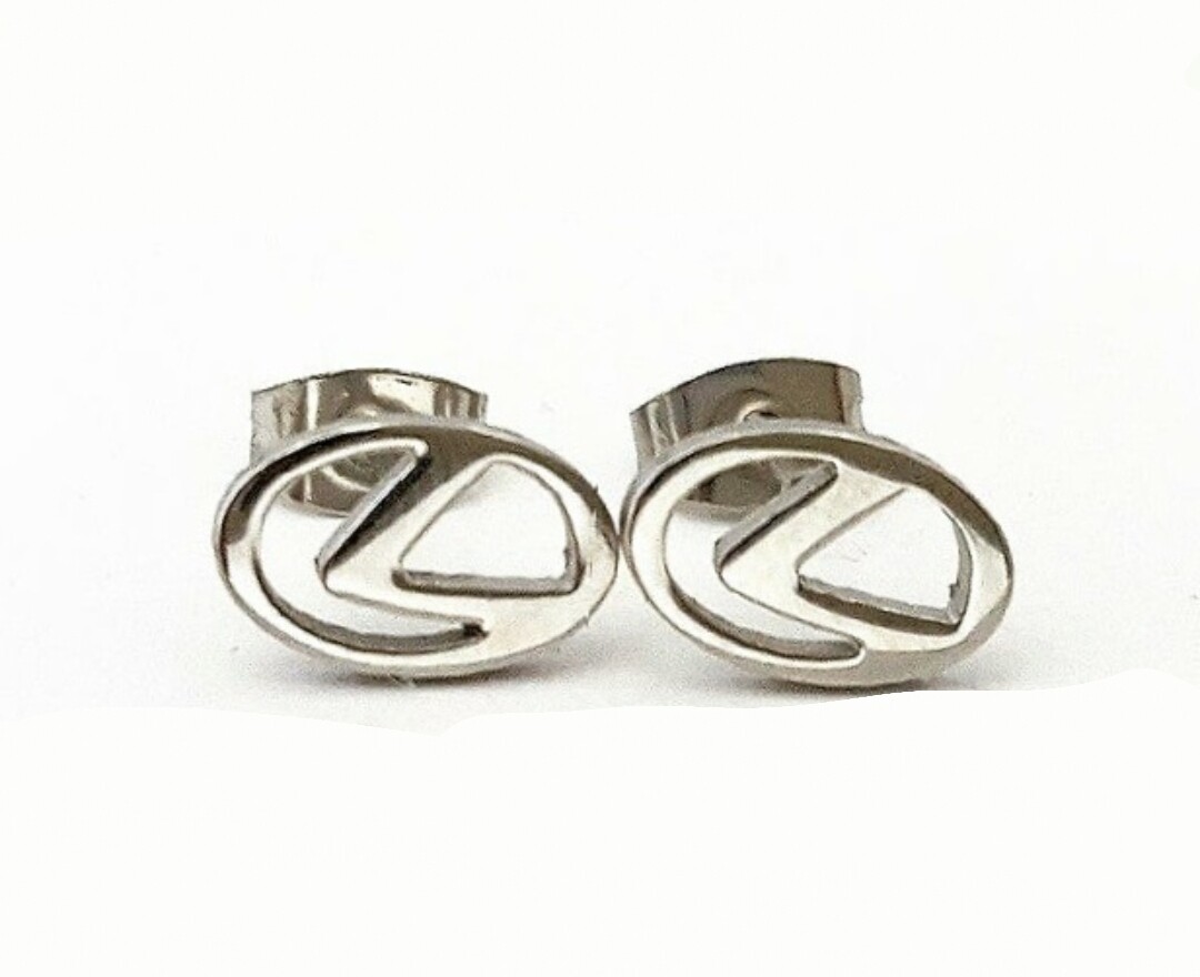 Lexus Logo Automotive Car Earrings – JDM Racing Drifting 2JZ IS300 SC300 SC400