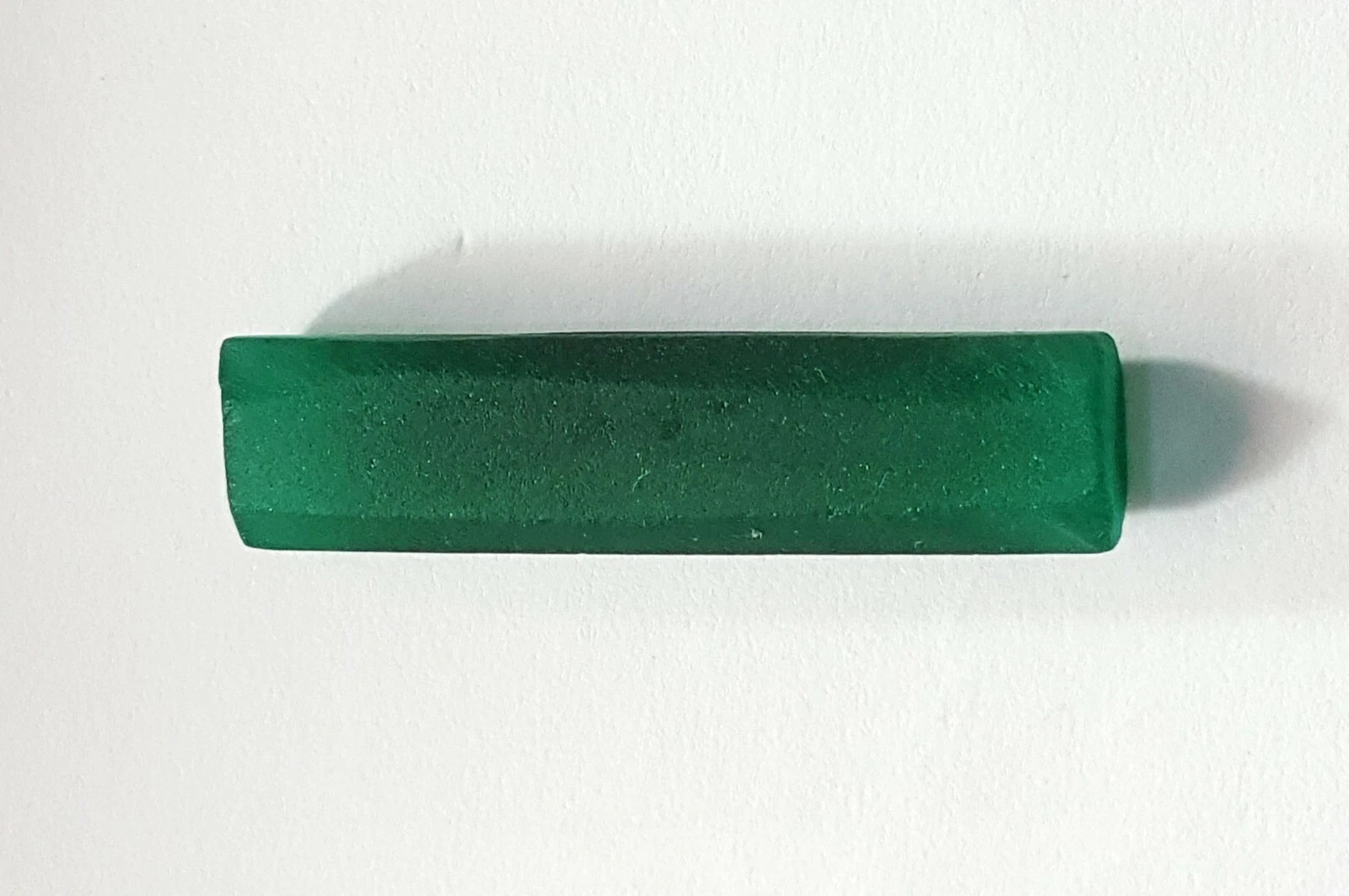 Natural Green Emerald 36.34 Ct Loose Gemstone Pencil Rough Certified A+ Quality