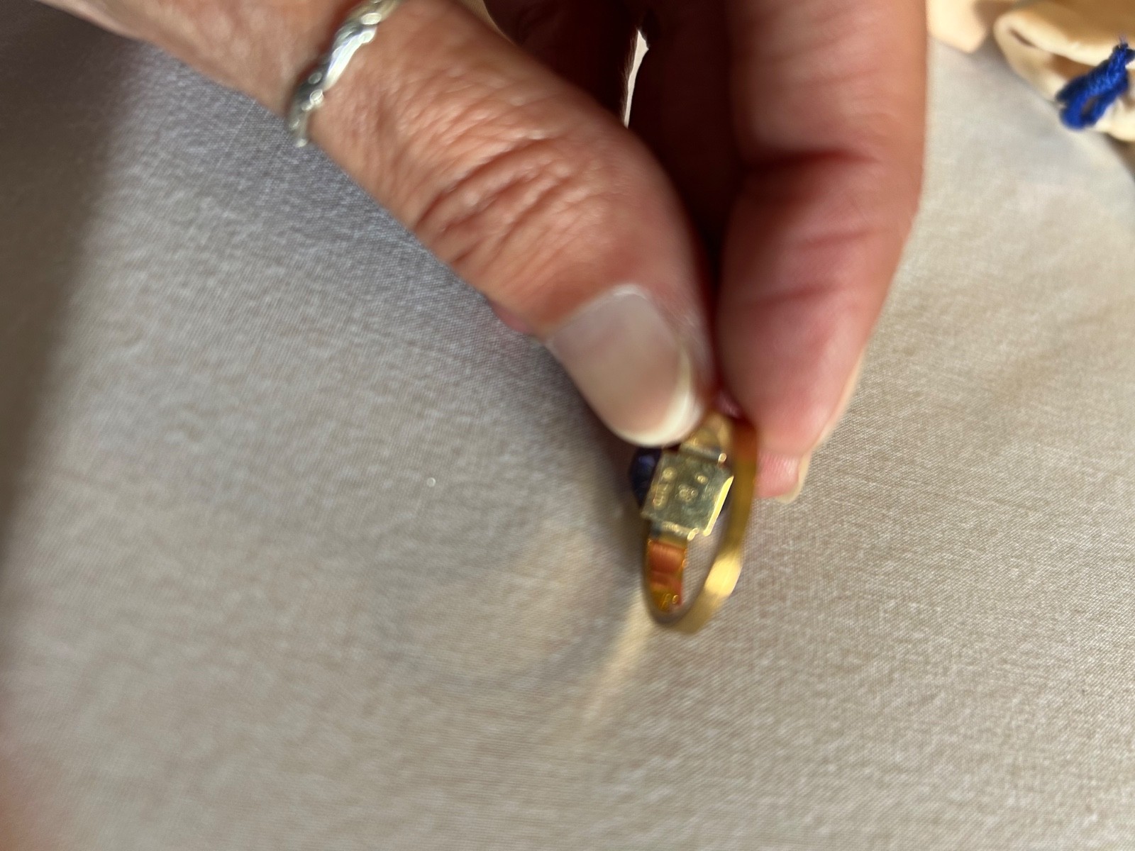 LV Gamble Ring size M- COA included