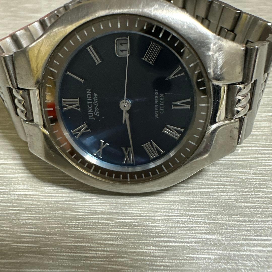 The CITIZEN JUNCTION Eco-Drive men’s watch is working.