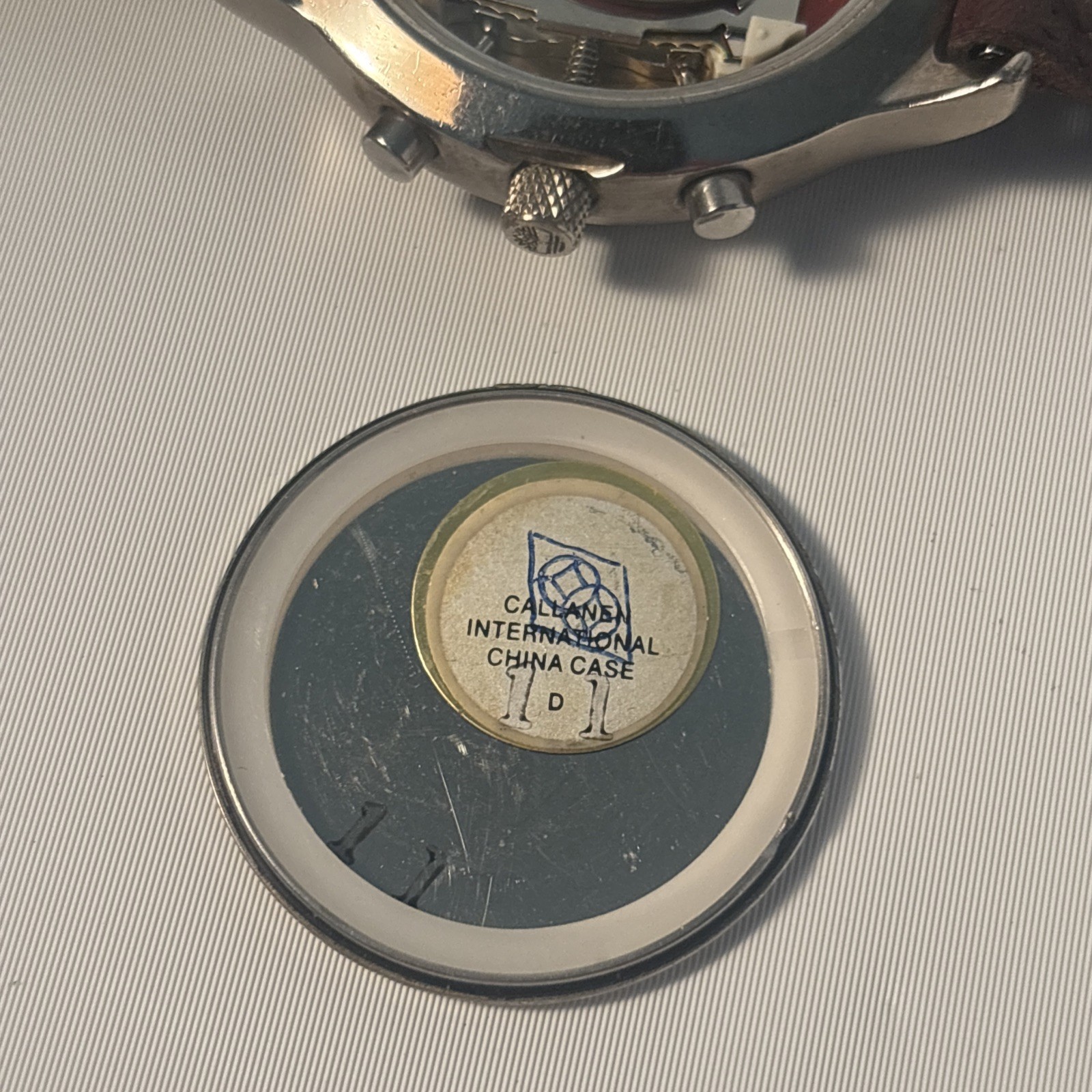 Vintage Timberland 11271G Ana-Digi Indiglo Field Watch New Battery Leather Band