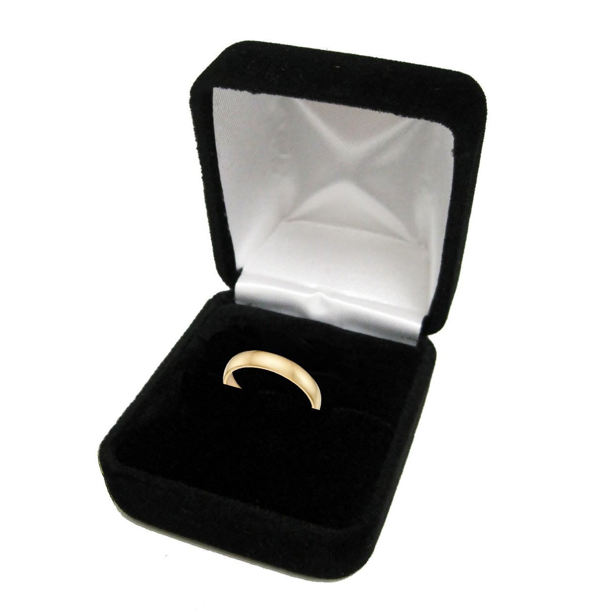10K Rose Gold 2mm 3mm 4mm 5mm 6mm Comfort Fit Men Women Milgrain Wedding Band