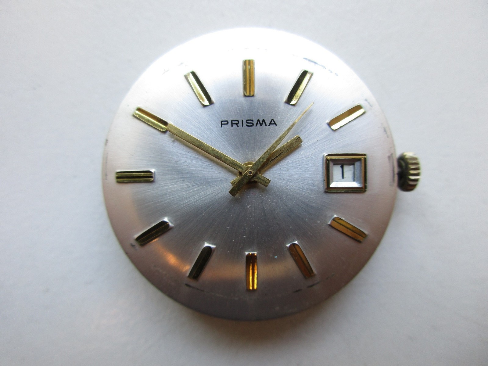 ETA cal. 2782 Swiss automatic watch movement dial & hands – date at 3 – running