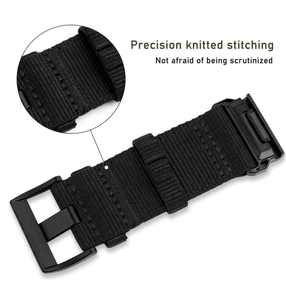 Nylon Band For Garmin Fenix 8 E 7 7X 6 6X 5 5X 3 HR Approach S62 S60 Watch Strap