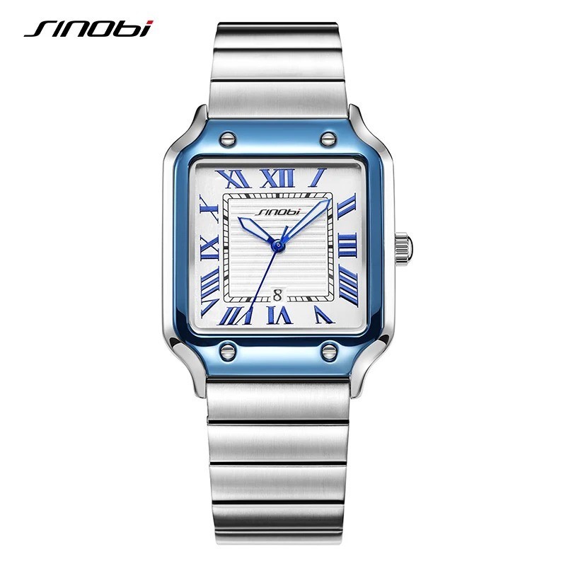 SINOBI Casual Design Men’s Quartz Watches Santos De Style