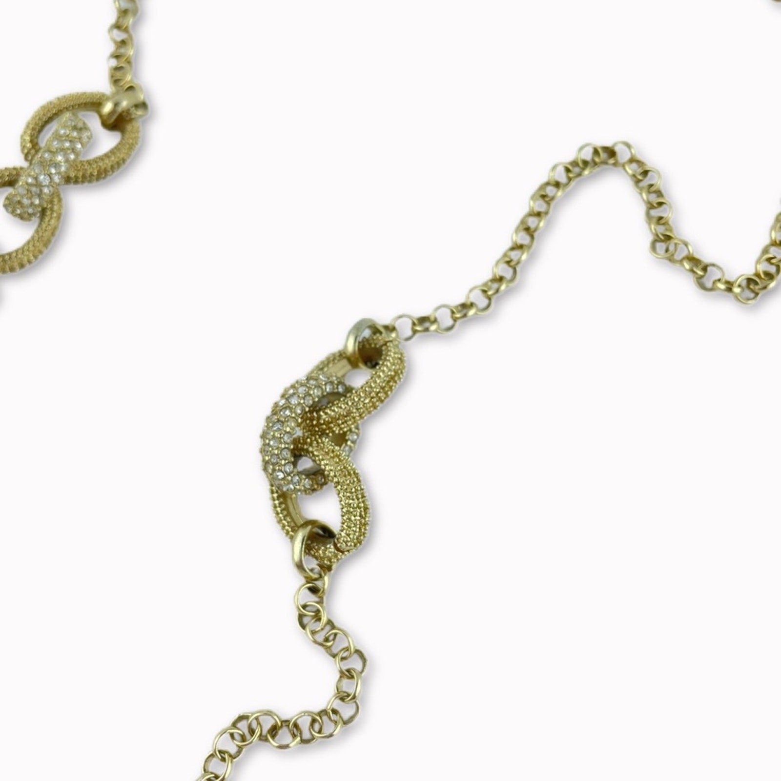 Banana Republic Pave Link Layering Necklace