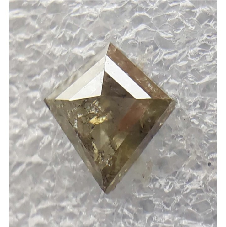 0.70 Ct,Natural Loose Diamone,Kite Shape Diamond,Fancy Green Color Diamond, Ring