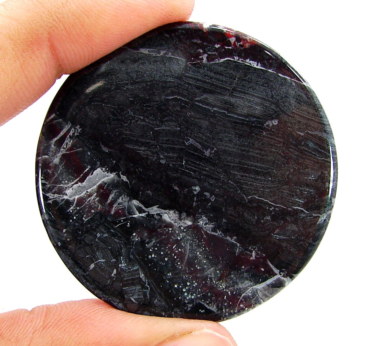 87.55 Ct Natural Rainbow Jasper Loose Gemstone Cabochon Wire Wrap Stone – 1465