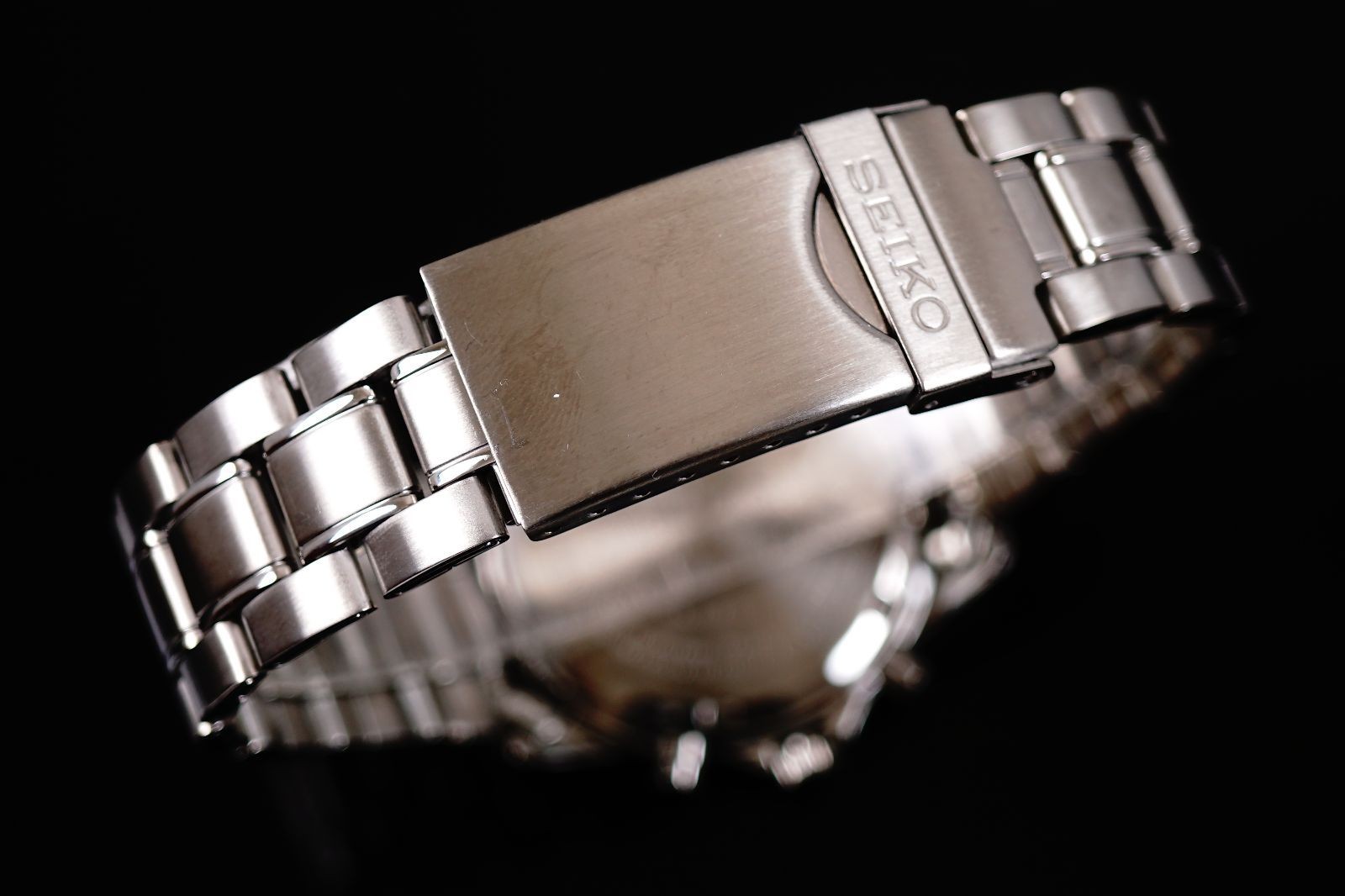 SEIKO Wristwatch Reverse Import Model Quartz Battery Operated Brand New Chronogr