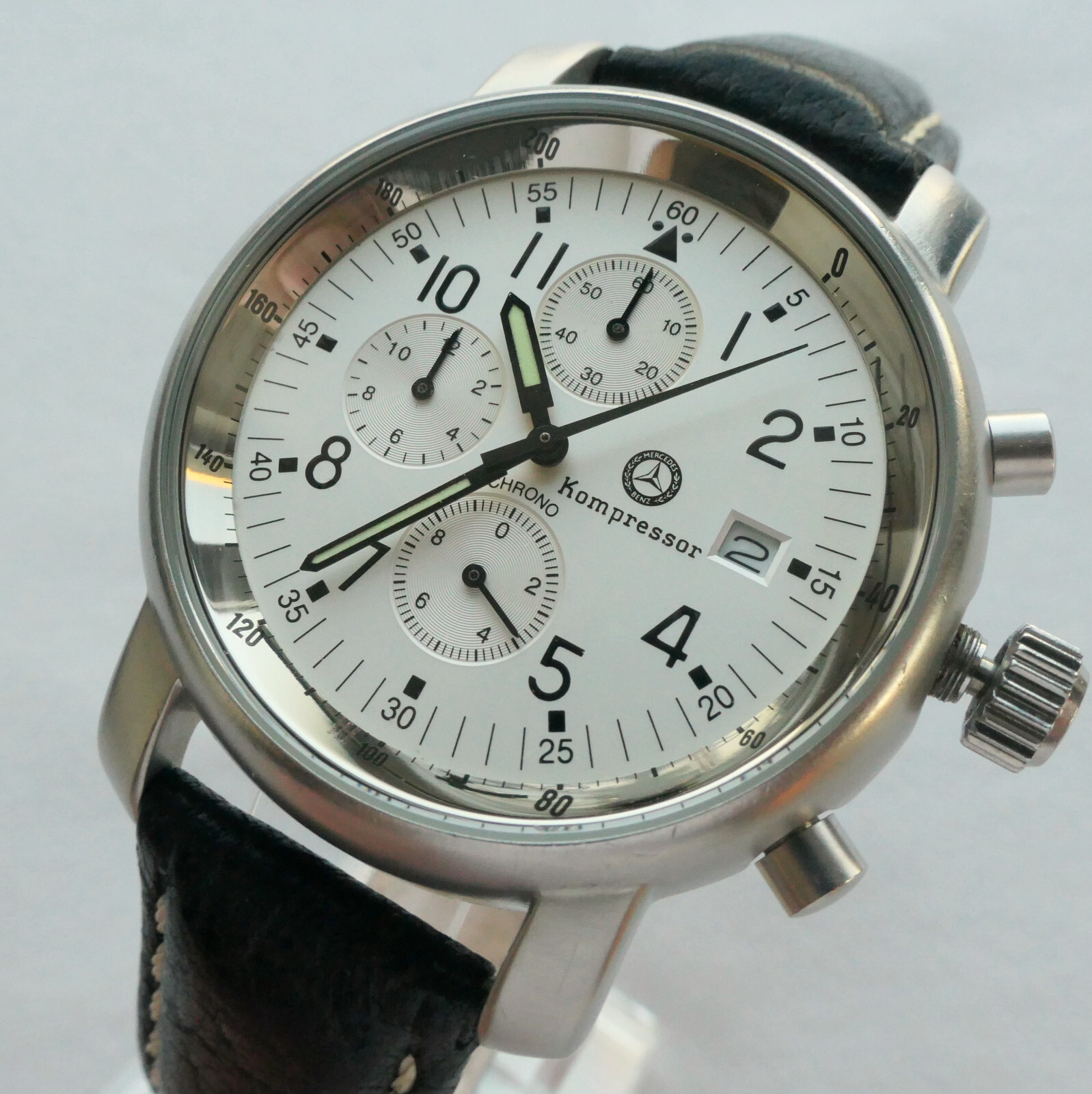 Mercedes Benz Classic AMG Mille Miglia Motorsport Racing Sport Chronograph Watch