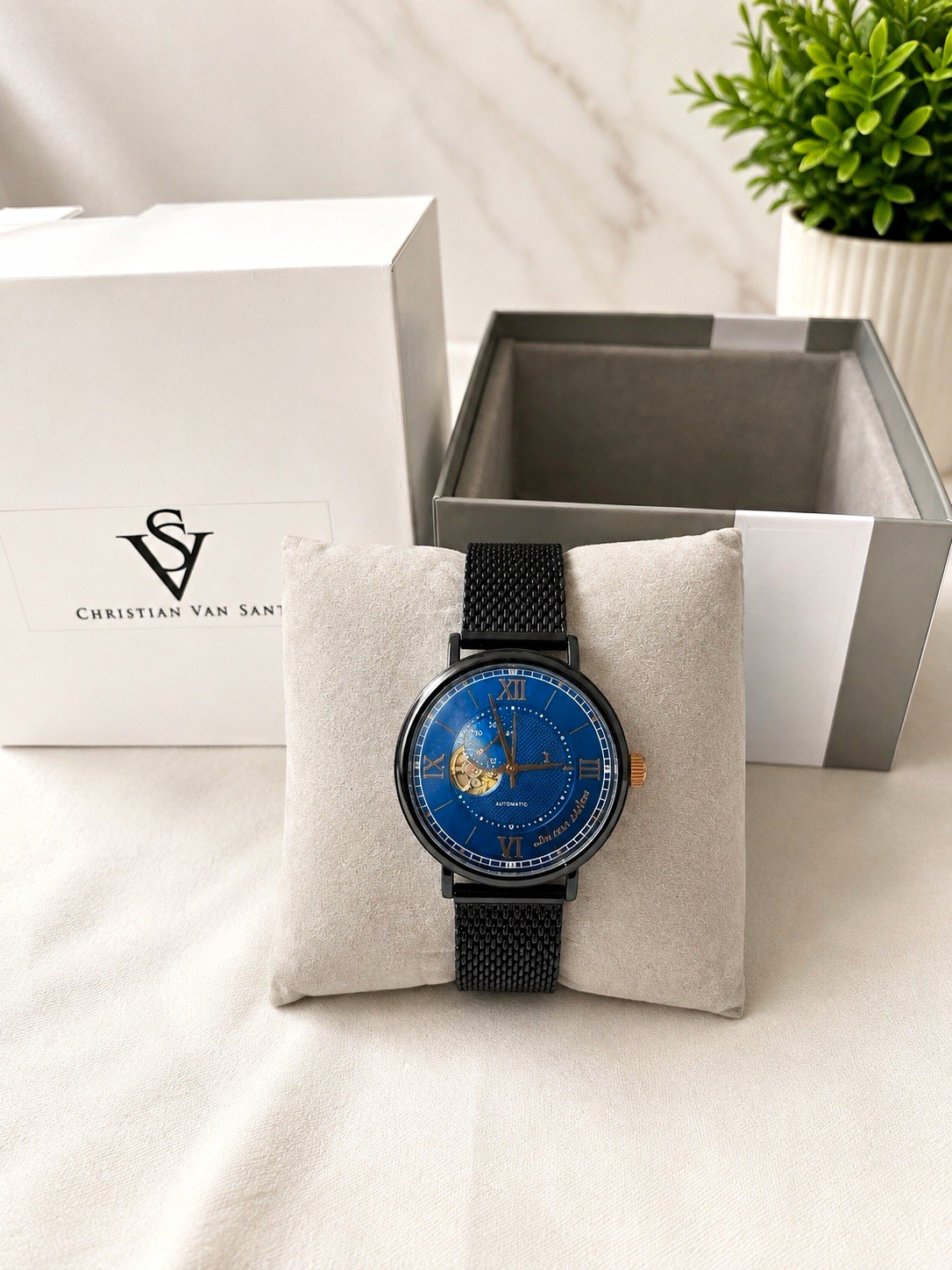 Christian Van Sant Somptueuse Automatic Limited Edition CV1145 – Blue Dial – 050