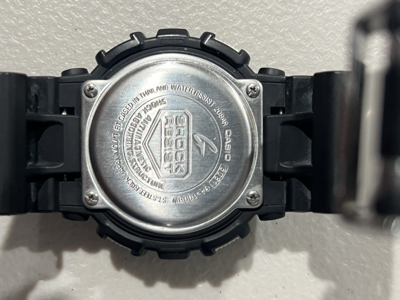 Casio G-SHOCK Men’s GA100BW-1A Black/White