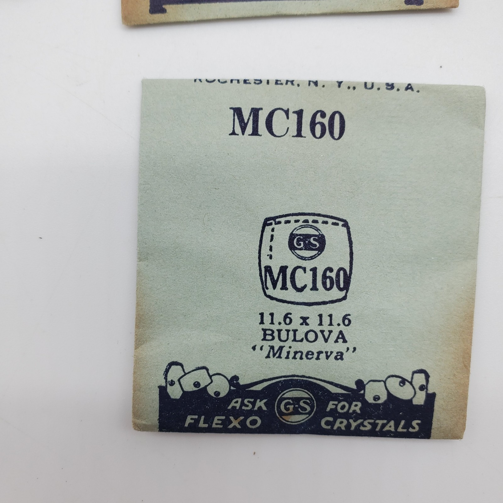 Lot of 50 G.S. Watch Crystals for Various Watch Maker NOS Various Sizes #23