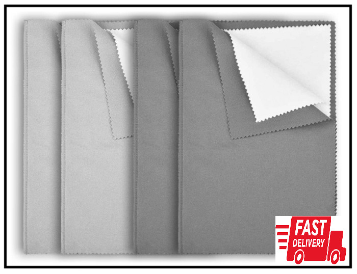 4Pcs Polishing Cloth Large Cleaning Cloths for Gold Silver and Platinum Jewelry