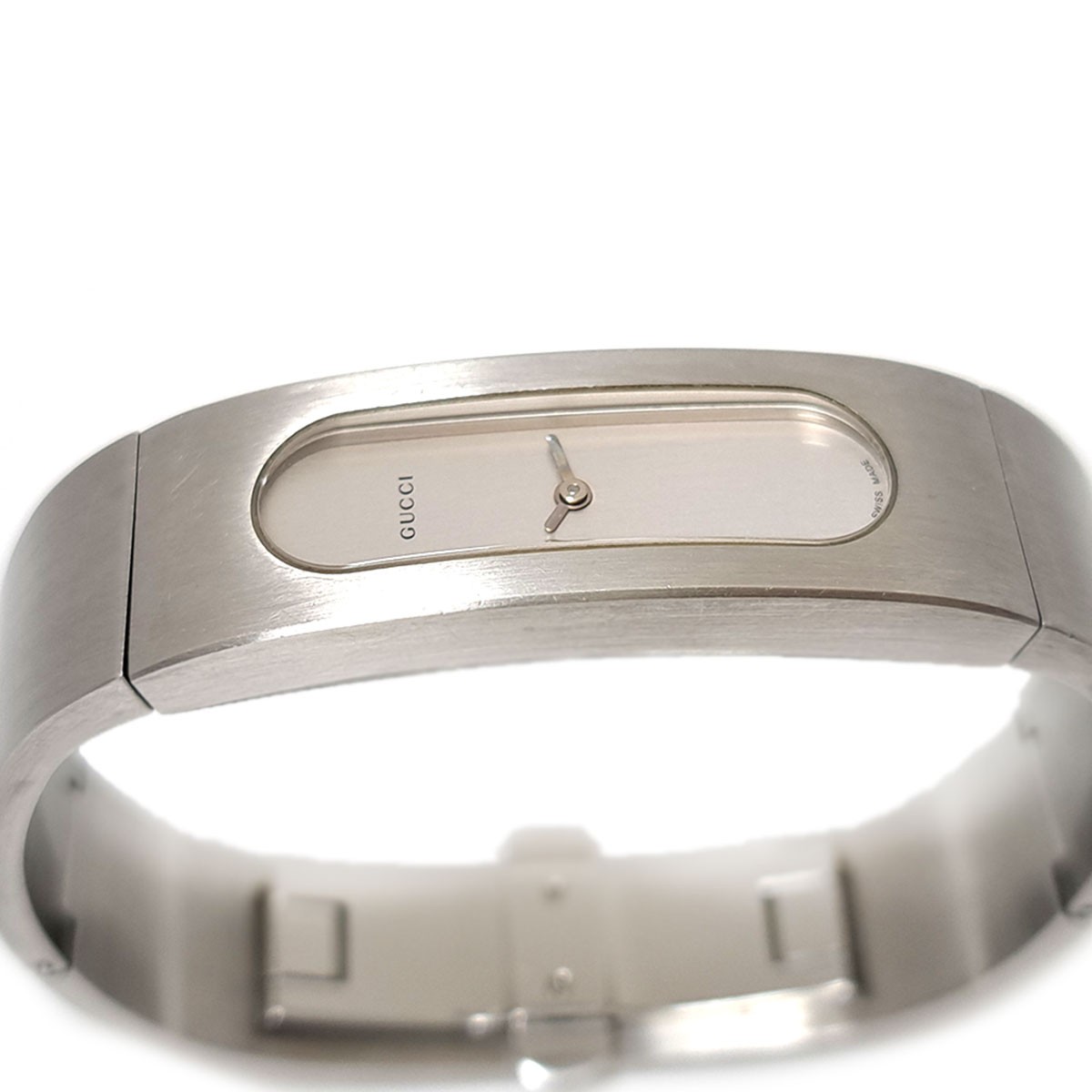 GUCCI 2400S Bangle watch Quartz Stainless steel Women 【W】