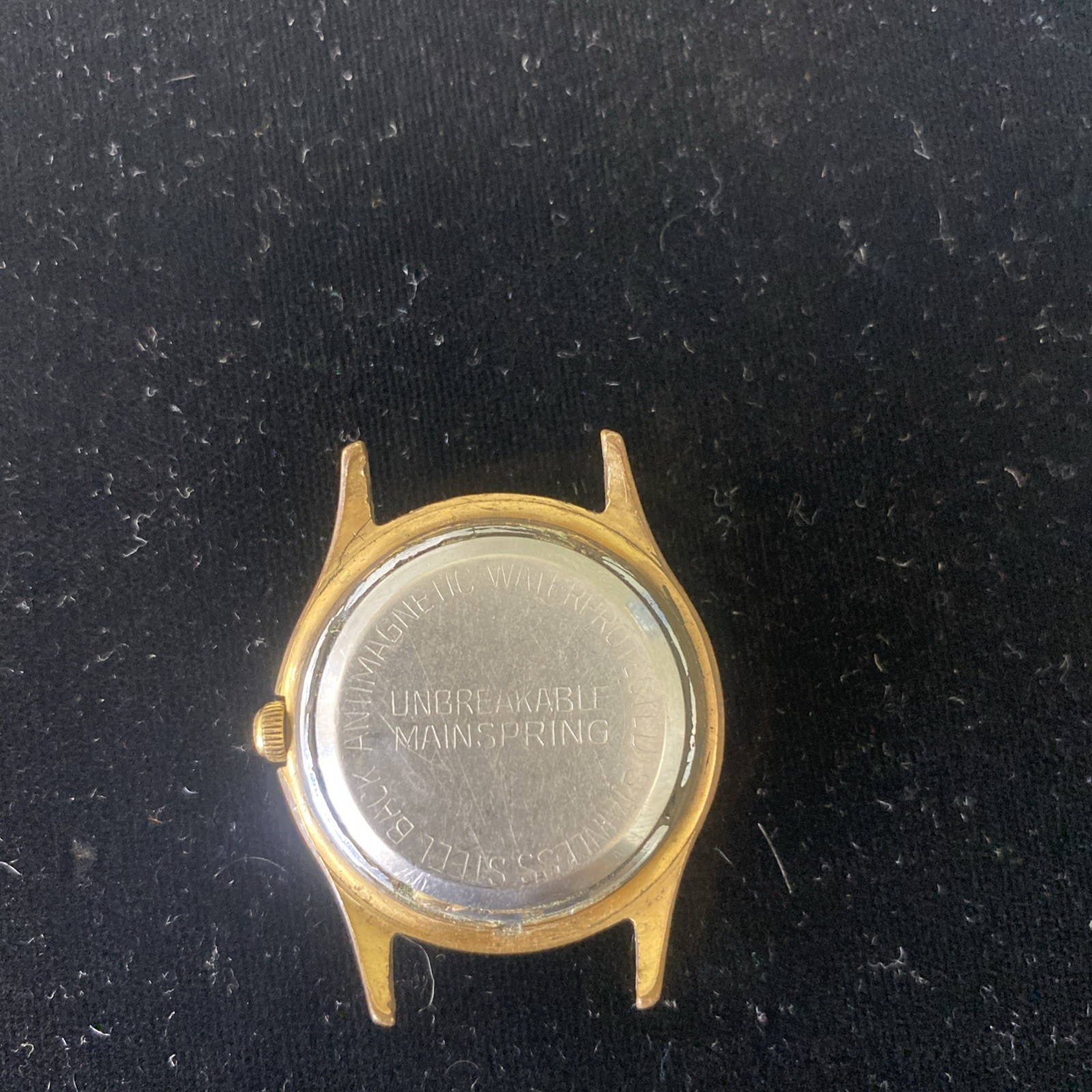 Westbury 20 Jewels Super Automatic Goldtone Watch Not Working As Is