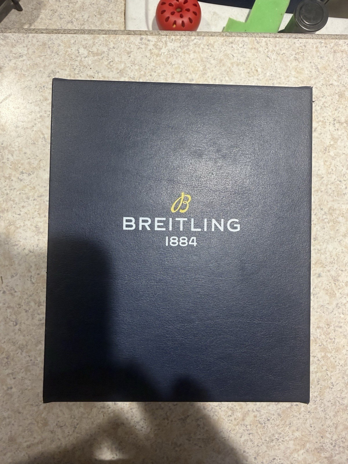 Breitling Transocean Day-Date A45310 Black Dial — Runs Perfectly — Dial is Loose