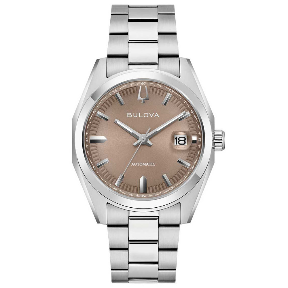 Bulova Classic Surveyor 96B470 Automatic Stainless Steel Men’s Watch 39 mm