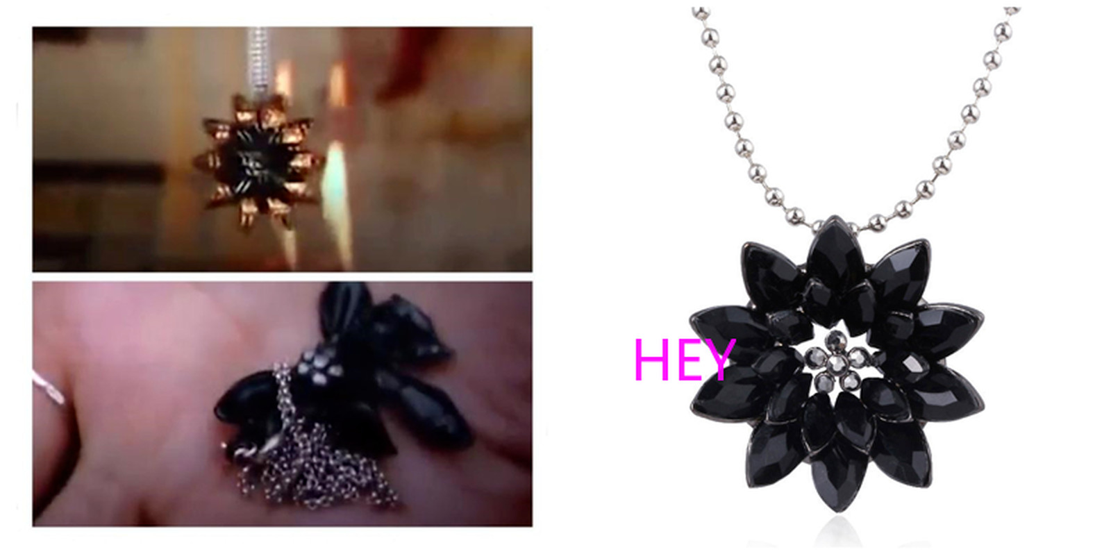 New Spider-Man: Far From Home Spider-Man MJThe Black Dahlia Pendant Necklace