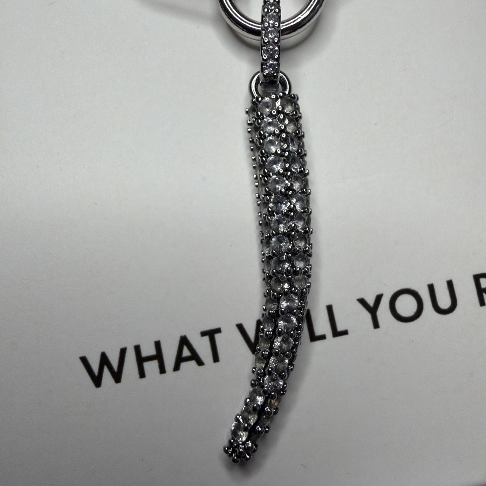 BP Luxe Layers Necklace Empower All Around You RBP6728 Silver&Hematite Plating