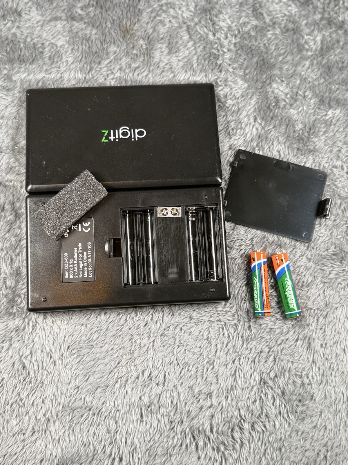 Digit Z DZ3-600 Precision Digital Pocket Scale 600 x 0.1g with Batteries