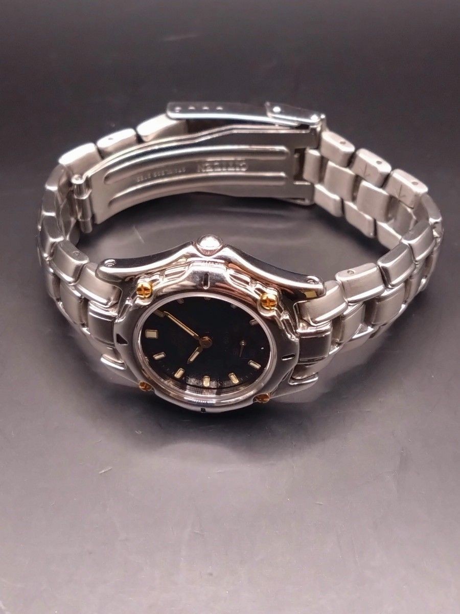 [EXC++] CITIZEN AVER 6040-K08480 Small Seconds Quartz Ladies Watch Japan