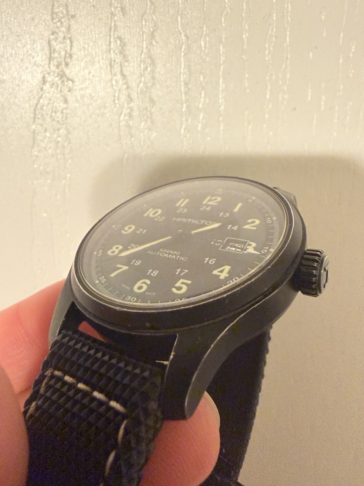Hamilton Khaki Field Titanium PVD Plated Automatic Black 42mm Watch – H70575733
