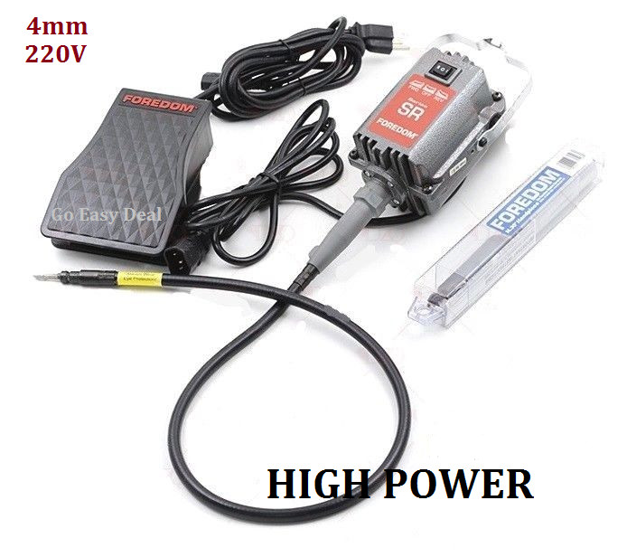 Fast SR Mill Motor Hanging Flexshaft Design Repair Jewelry tool kits 230W 4mm