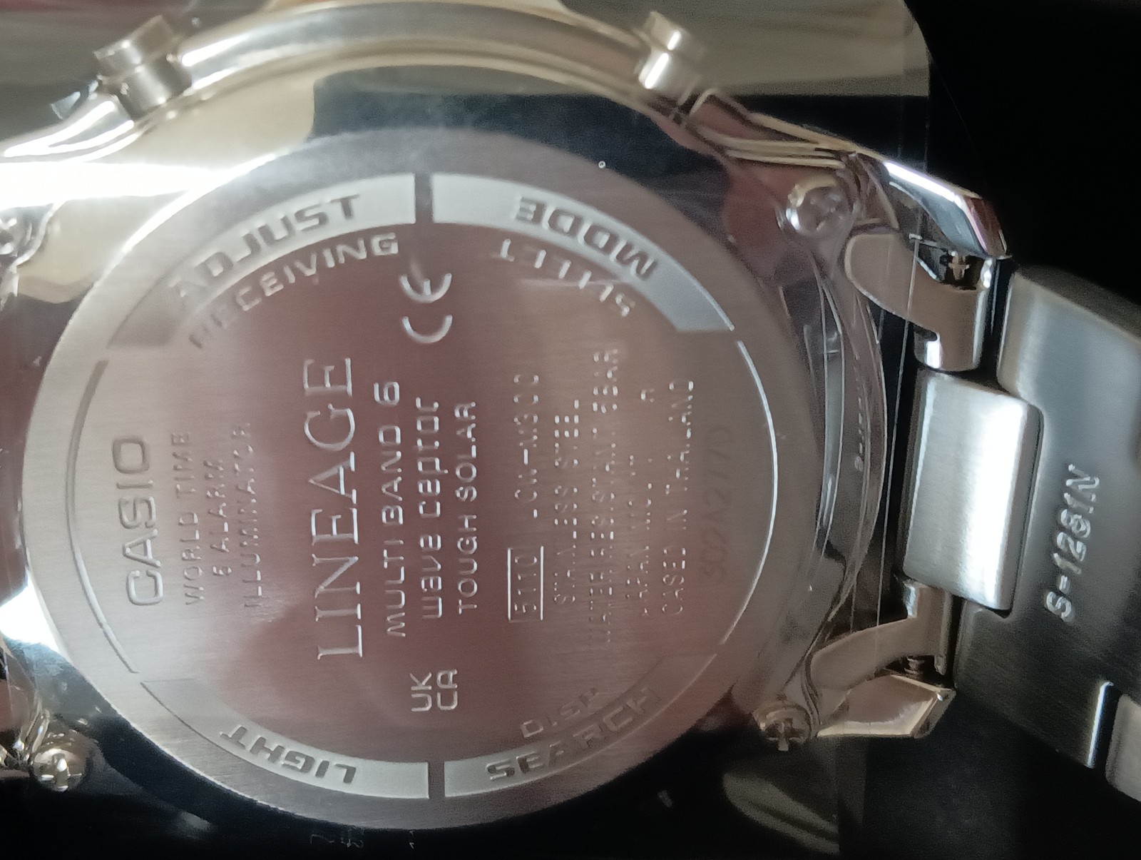 Casio Lineage LCW-M300D-1AJF Stainless Solar Radio Analog Digital Watch in BOx