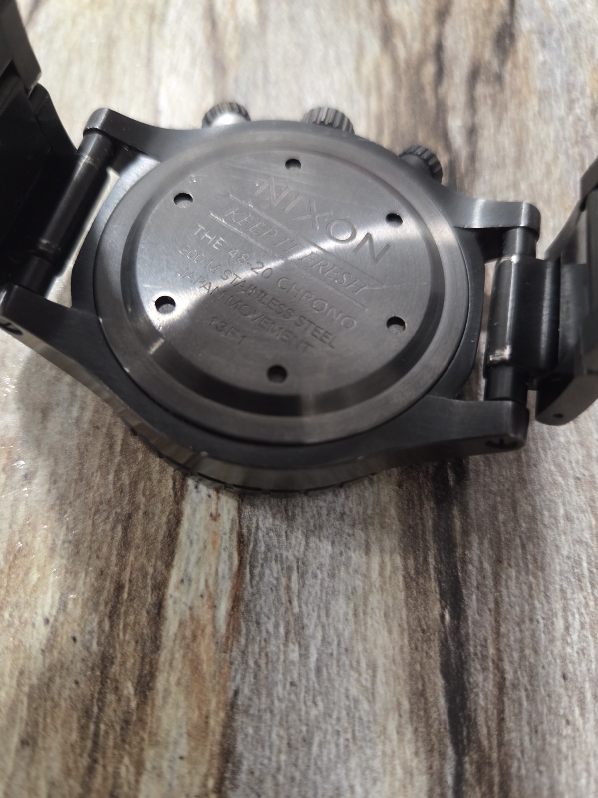 Nixon 48-20 Grey Stainless Steel