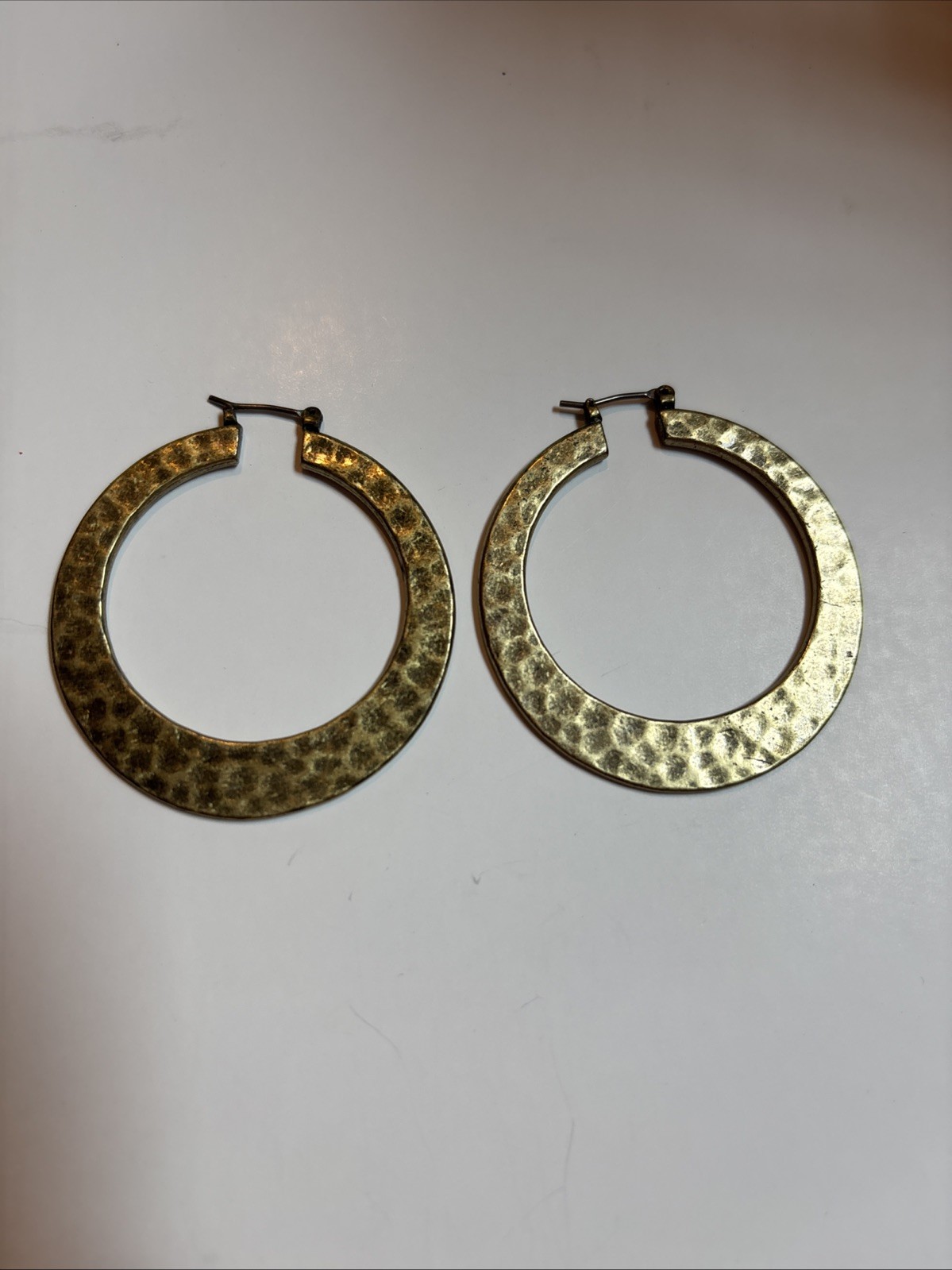 Bulk Lot 7 Pairs Womens Earrings Gold Hoops Filigree Heart Beach Starfish Shell⁠