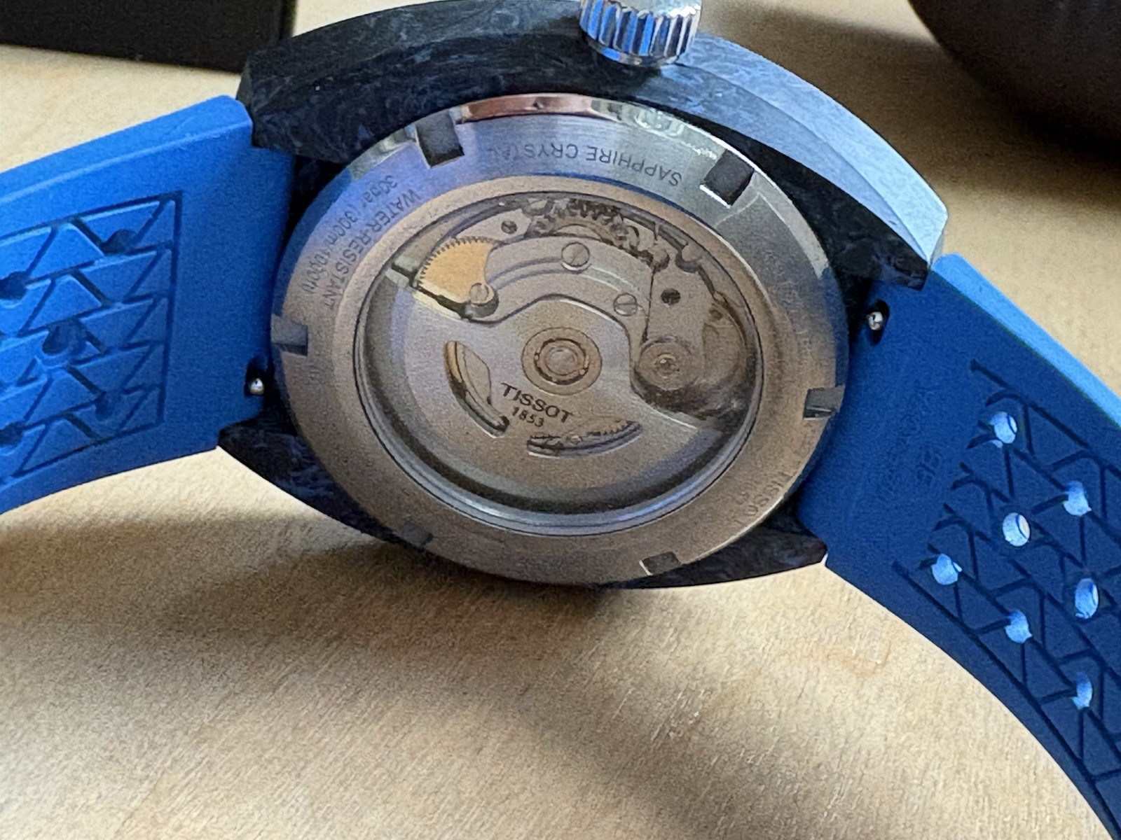 Tissot Men’s Sideral S Powermatic 80 Automatic Watch Blue T145.407.97.05701