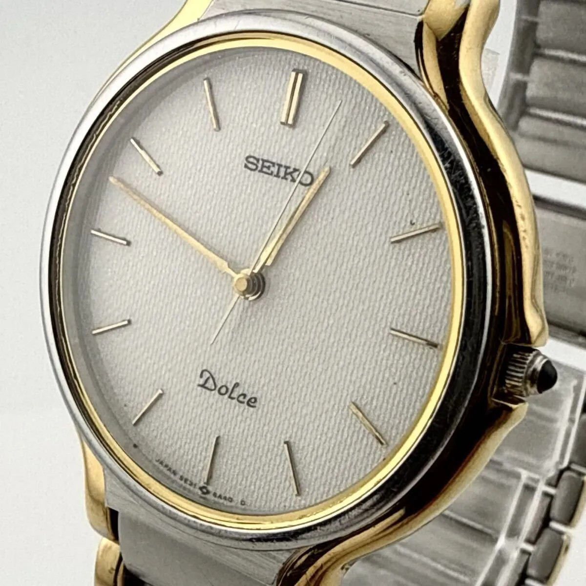 SEIKO 5E31-6A30 Seiko Dolce Men’s/Boys’ Watch, Working Condition, Batter
