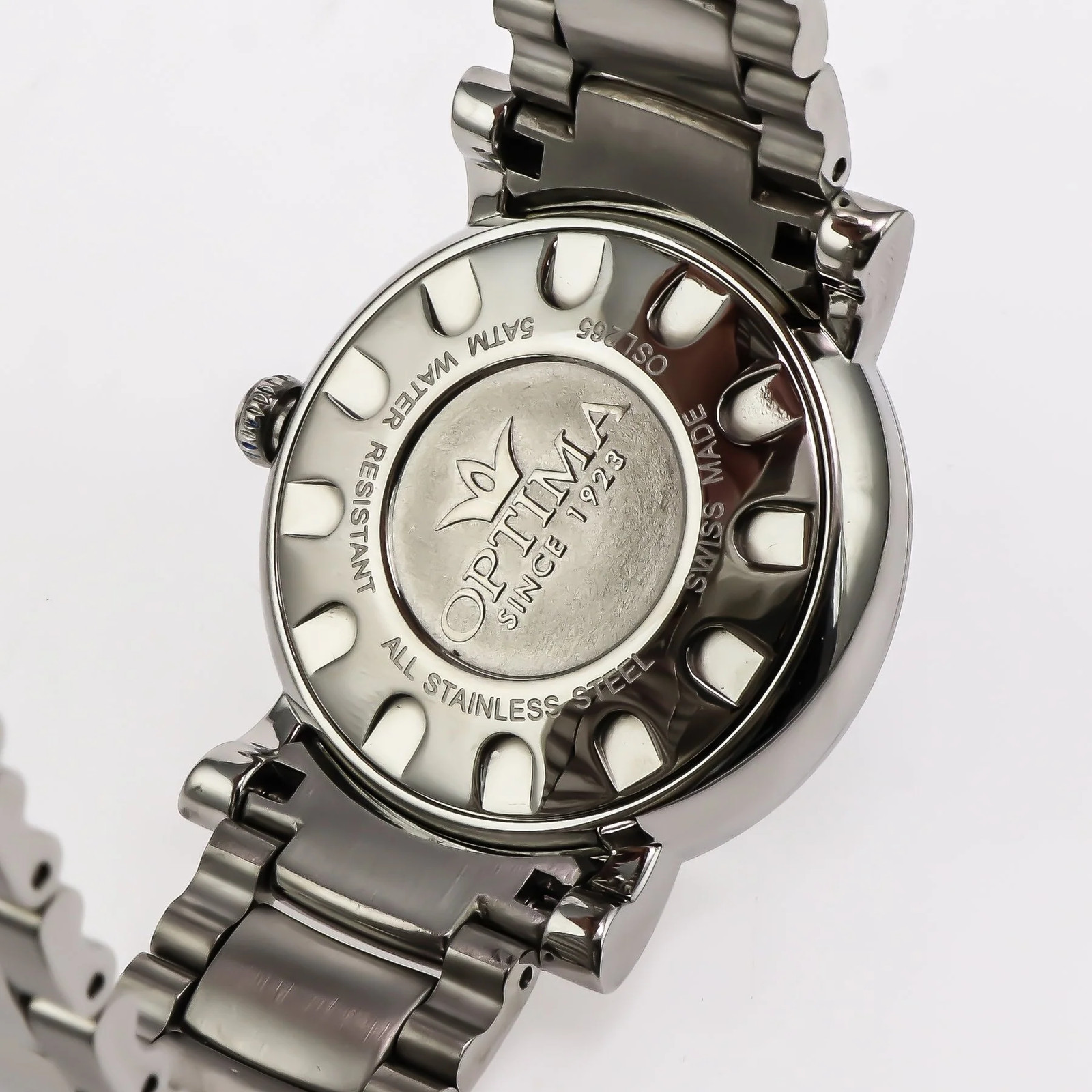 Optima – Swiss Watch – OSL265-SS-4 Quartz 39 mm OSL265 50 meters (5 ATM /