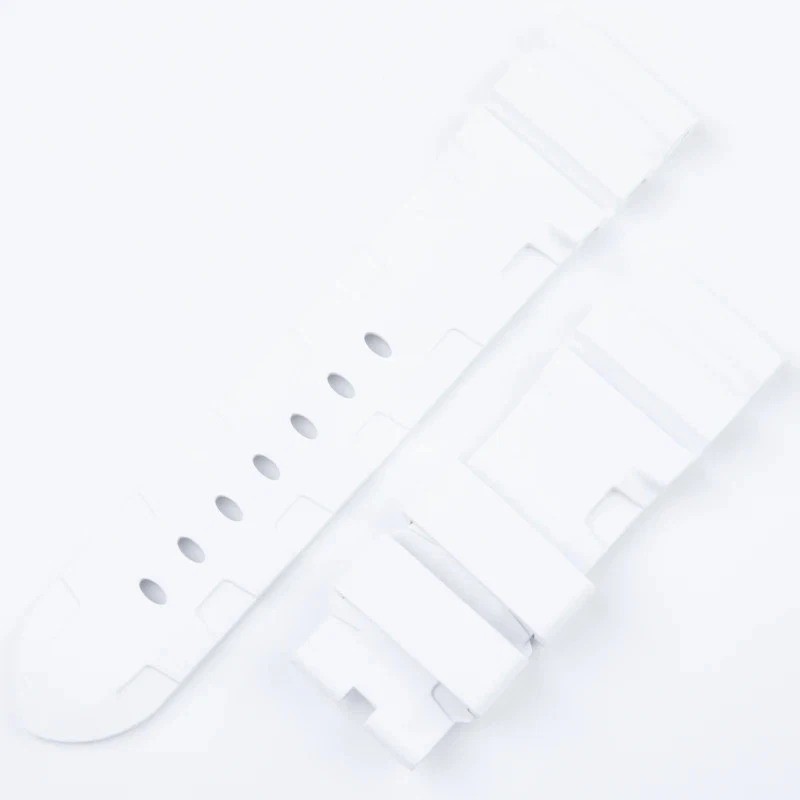 22mm 24mm 26mm Rubber Watch Strap FKM Band For Officine Panerai Series