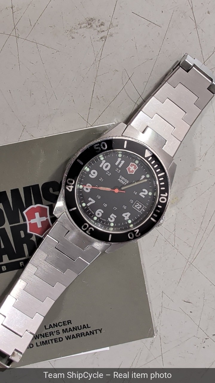 Victorinox Swiss Army Lancer 100 Men Military Quartz Watch G2U