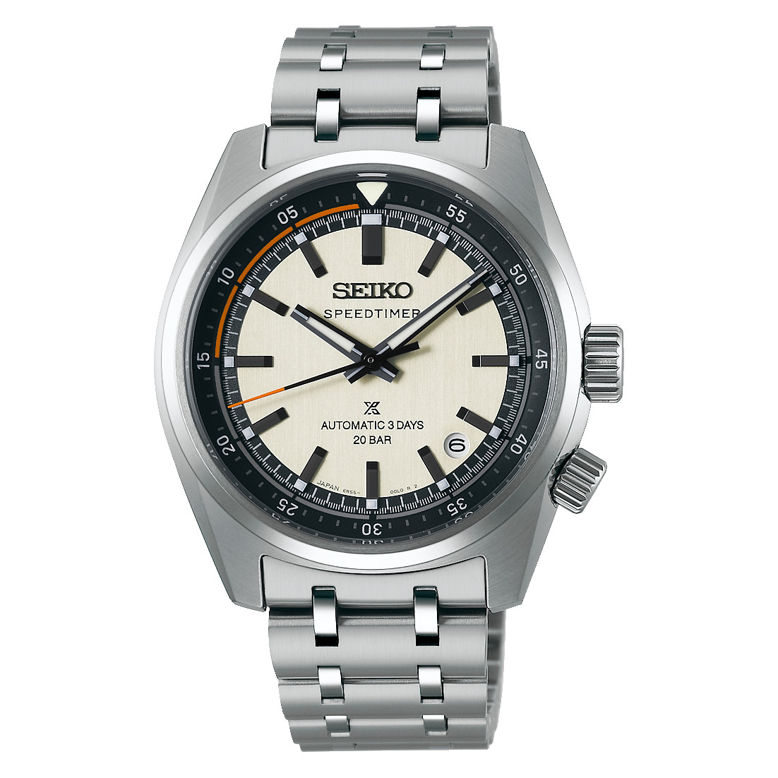 Seiko Prospex Speedtimer Stainless Steel Automatic 39.5 MM Watch SPB513J1
