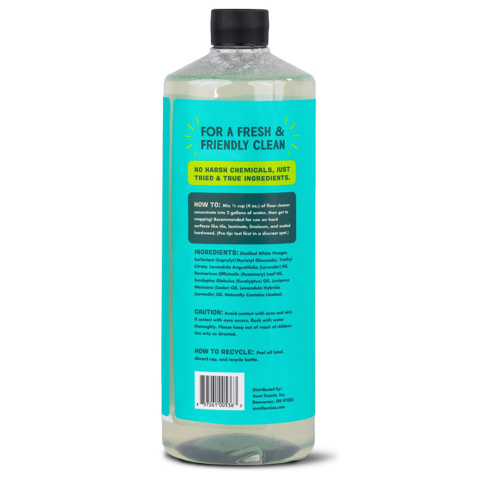 Aunt Fannie’s Ultra Concentrated Floor Cleaner Vinegar 32 Fl Oz (Pack of 3)